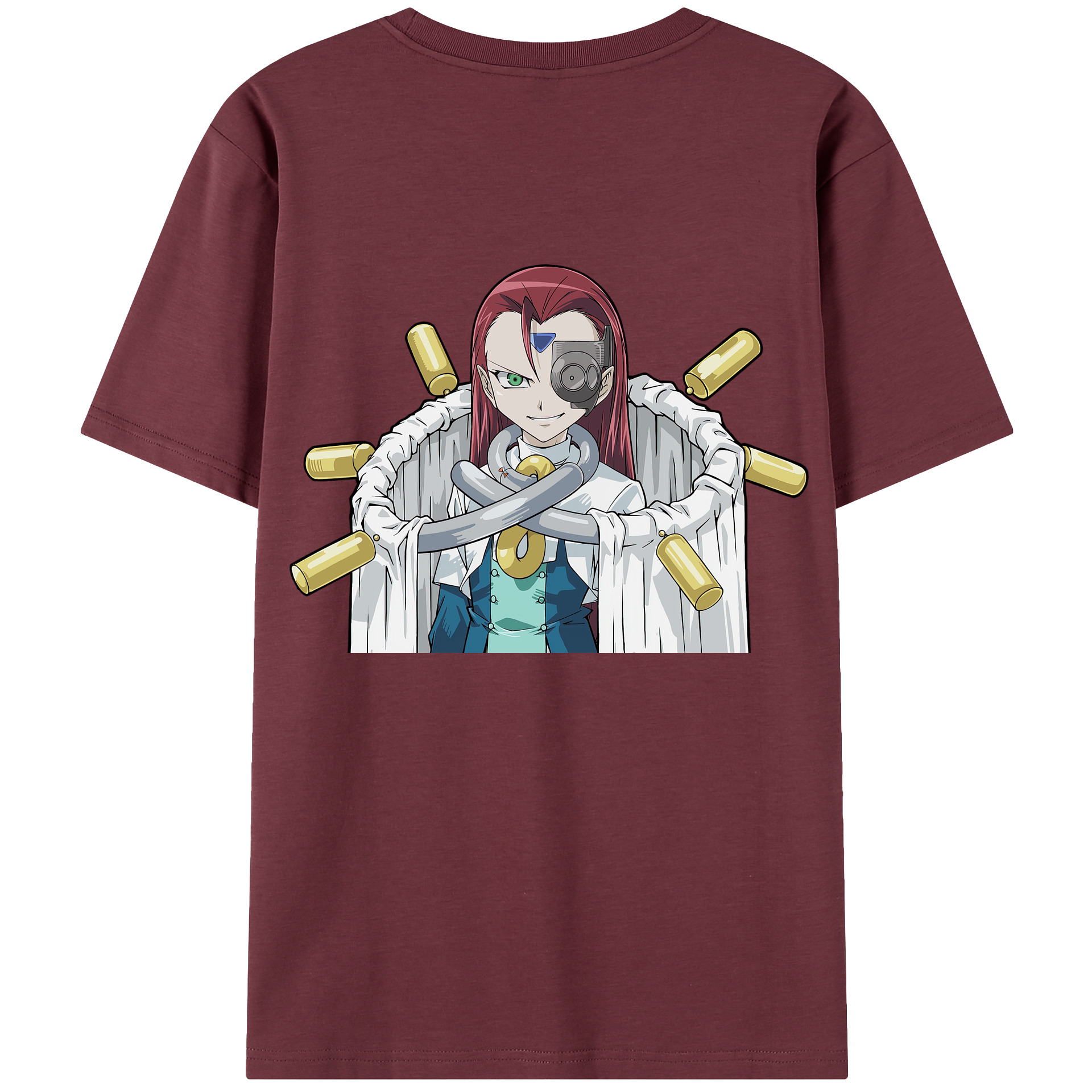 （画像用） 遊☆戯☆王 Yu-Gi-Oh! 綿100％半袖Tシャツ（背面プリント）